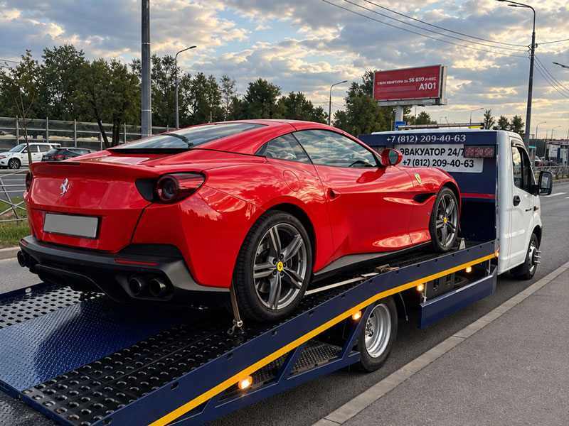 Эвакуация легковых авто и мототехники